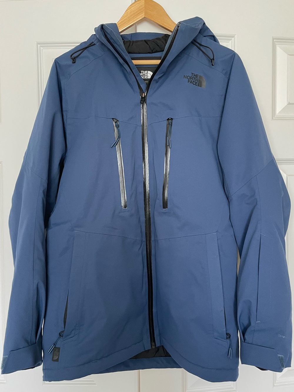 Men’s Slate Blue Front Point Shell Jacket